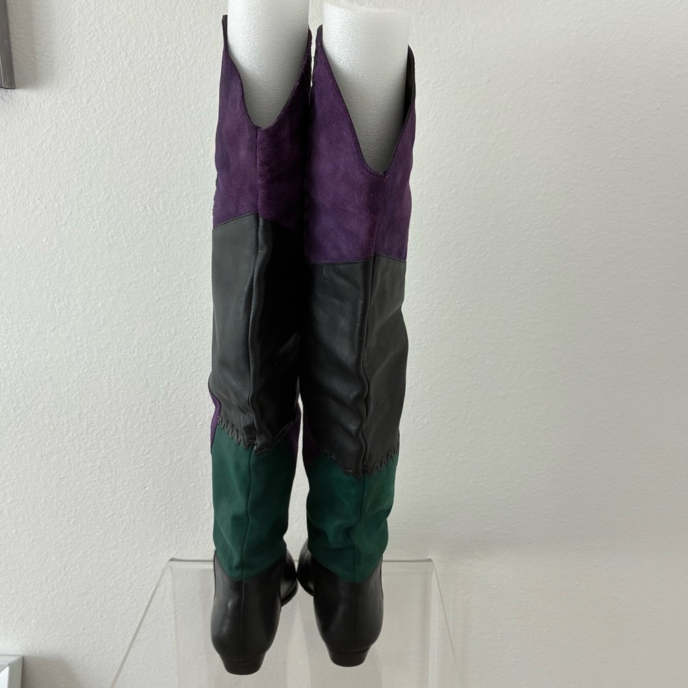 Vintage 80s Over the Knee Boots - Picture 3 of 15